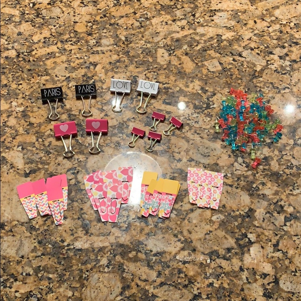 Various office supplies